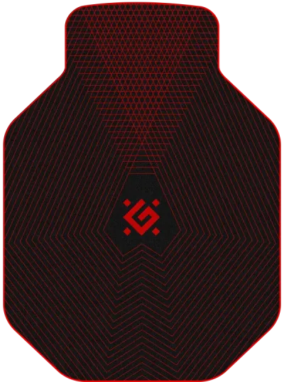 Defender Motion Gaming Podloga za miš 1155x1345x4 mm, Crno-crvena