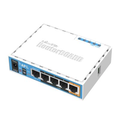 MikroTik hAP ac lite WiFi & 3G / LTE AC750Mb/s High Power 200mW dual band 2.4 & 5GHz 802.11ac/a/b/g/