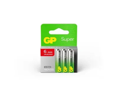 GP LR03-SBV6 Baterija AAA Super Alkaline