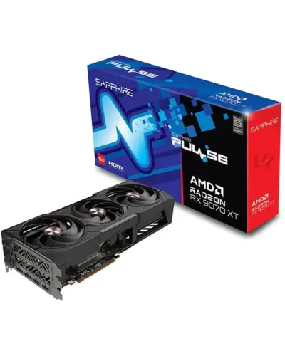 Sapphire Pulse AMD Radeon RX 9070 XT Grafička kartica Gaming 16GB 2x HDMI 2x DP