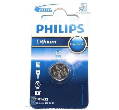 Philips CR1632 bateriјe 3V 1 pakovanje litiјumskih bateriјa 15x12x3 cm