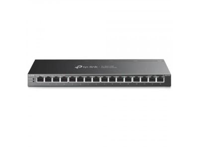 TP-Link TL-SG116P Switch 32Gbps 23,81 Mpps, Crni