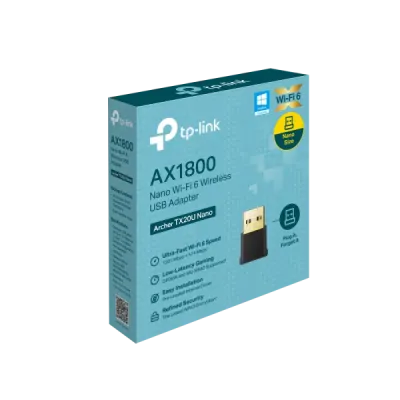 TP-Link Archer TX20U LAN MK NANO AX1800 WiFi dual band USB