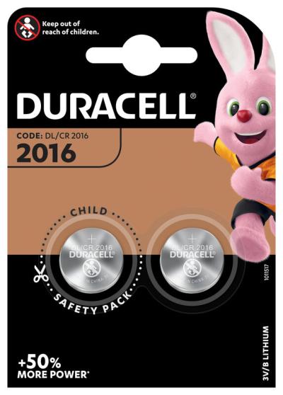 Duracell LM 2016 coin batteries