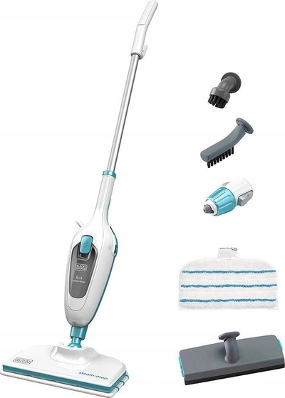 Black & Decker FSMH13E5 Čistač na pari, Beli