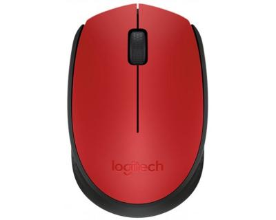 Logitech M171 Miš Bežični, Crveni
