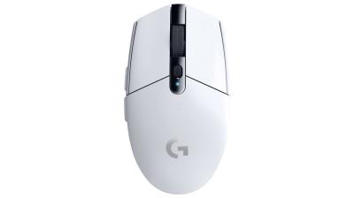 Logitech G305 Lightspeed Wireless Gaming Mouse, White