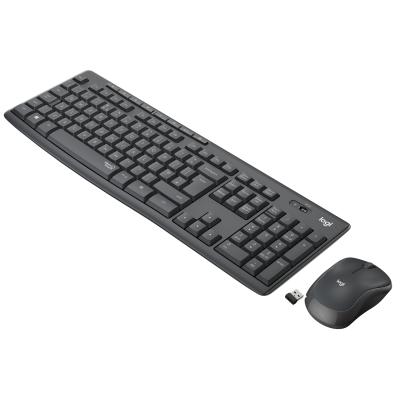 Logitech MK295 Silent Wireless Desktop Graphite US