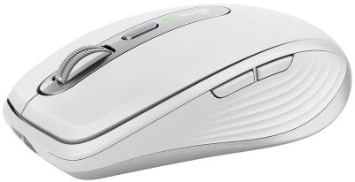 Logitech MX Anywhere 3 Miš Bežični Bluetooth RF 4000 DPI, Sivo-beli