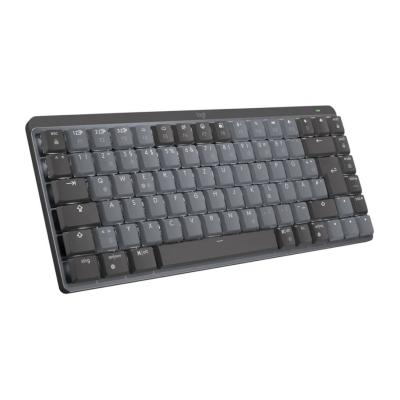 Logitech MX Mini Minimalistic Bežična mehanička tastatura, Crna