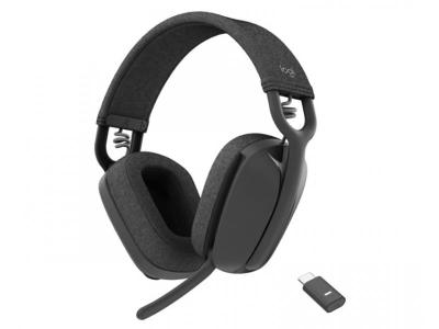 Logitech Zone Vibe MS Gaming bežične slušalice Sa mikrofonom USB-C, Crne