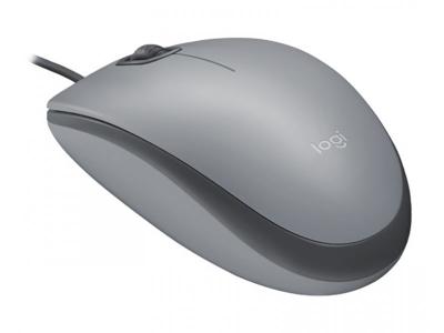 Mouse Logitech M110 Silent/Optical 1000dpi/Gray