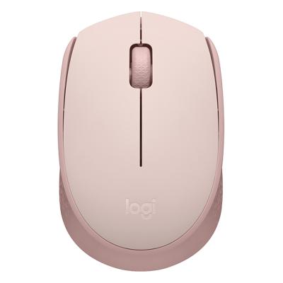 Logitech M171 Miš 1000 DPI Bežični Optički senzor, Roze