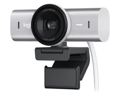 Logitech MX Brio 4K Ultra HD Web kamera, Pale Grey