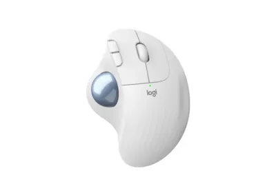 Logitech Ergo M575s Wireless Trackball Mouse, Graphite Blue Ball