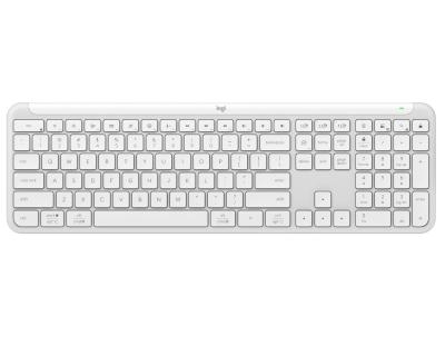 Logitech K950 Wireless Tastatura US, Bela