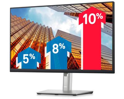 Dell P2723D Monitor 27" QHD Professional IPS crni, Crni