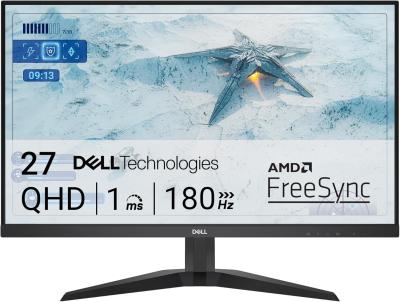 Монитор 27 DELL G2725D 2560x1440/IPS/5ms/180Hz/2xHDMI/DP/HDCP/AMD FreeSync