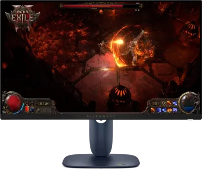 Alienware AW2725DM gaming monitor, 27", 180Hz, WQHD, Fast IPS, G-SYNC