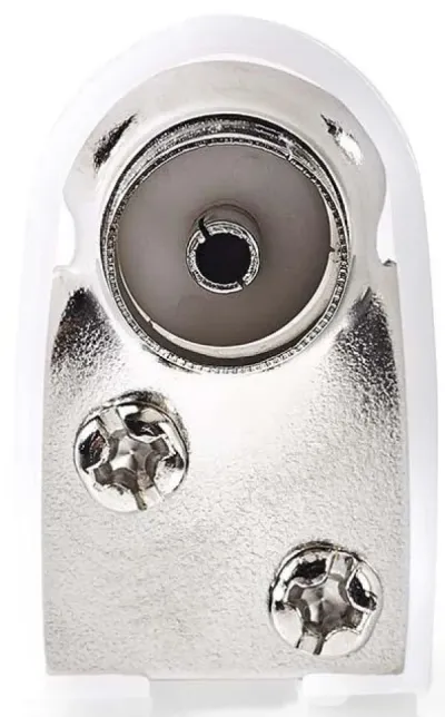 Nedis CSGP40921WT IEC angled female coaxial connector 7.0mm, white