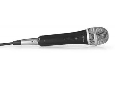 Nedis MPWD50CBK Karaoke mikrofon 6.35mm, Crno-sivi