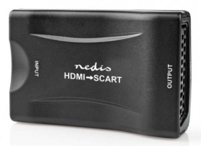 Nedis VCON3461BK Adapter HDMI na Scart jednosmerni 1080p 1.2 Gbps, Crni