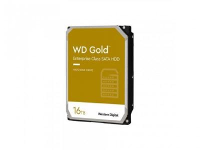 Western Digital WD161KRYZ Hard disk 16TB 3.5'' SATA Gold 7200, Zlatne boje