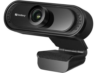 Sandberg 333-96 Web kamera USB 1080P, Crna
