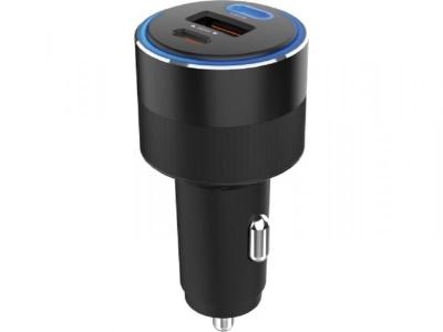 Sandberg 441-49 USB Auto punjač 3u1 USB/USB-C 130W, Crni