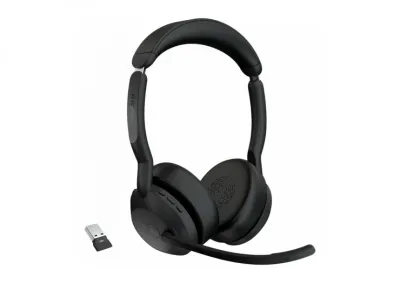 Jabra Evolve 2 55 Link380a MS Stereo Slušalice, Crne