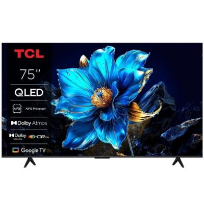 TCL 75T69C Televizor 4K UHD Smart TV 75" QLED, Crni