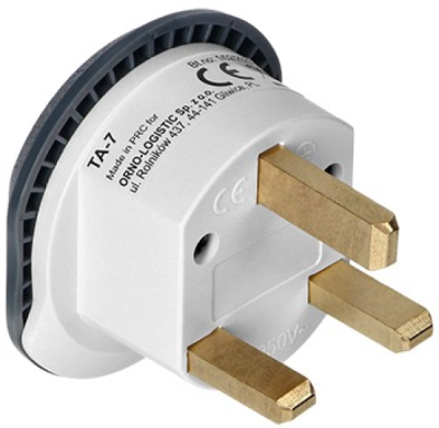 Virone TA-7 Putni adapter EU na UK 13A