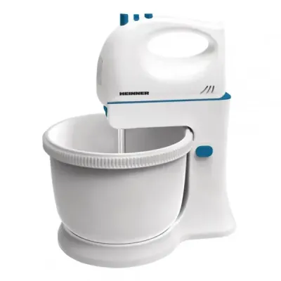 HEINNER HMB-350BL stand mixer with bowl 2.5 L, 300 W, 5 speeds, white