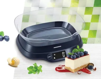 HEINNER HKSB-TC5P Kuhinjska vaga digitalna 5kg, Crna