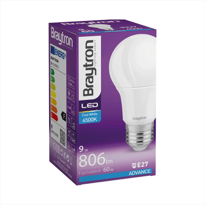 Braytron BRY-LED 9W-E27-6500K Sijalica 6500K 9W E27