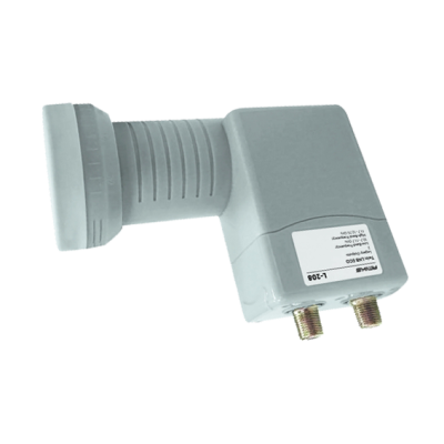 Amiko L-208 Prijemnik LNB Twin ECO sum 0.1dB vodonepropusan, Beli