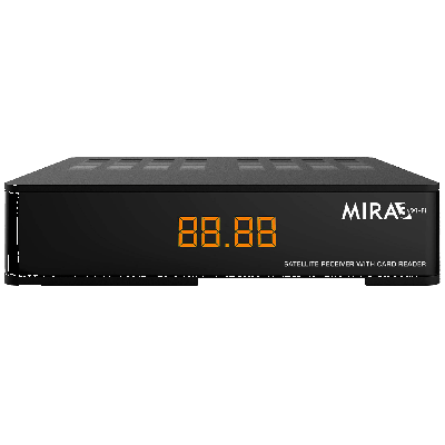 Amiko MIRA3 Satelitski prijemnik WIFI DVB-S/S2 Full HD USB, Crni