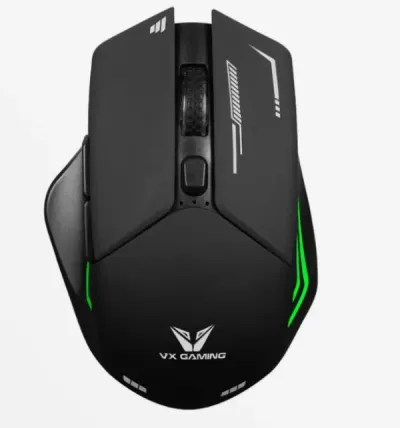Volkano VolkanoX Kratos VX-207-BK Bežični miš Bluetooth 2.4 GHz 4800 DPI US, Crni