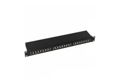 Owire Konektor Cat6A FTP 24-portni Patch panel