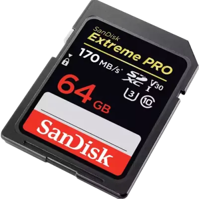 SanDisk Extreme Pro mirco SDXC 64GB 200MB/s v30 UHS-I C10 US+Ad