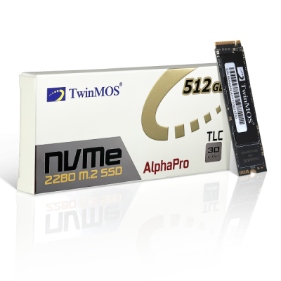 TWINMOS NVMeFGBM2280 SSD M.2 NVMe 512GB 3500MBs/3080MBs