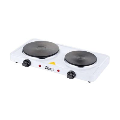 Zilan ZLN2180 Električni rešo 2 ploče 15.5/18.5cm 2500W, Beli