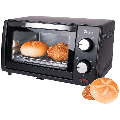 Zilan ZLN4328 Mini pećnica zapremina 9 l 800 V, Crna