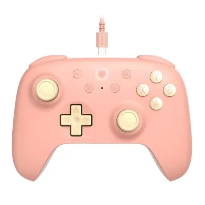 8BitDo Gamepad Ultimate 2C gamepad, Windows Android Hall Effect vibration USB-C, Peach Edition