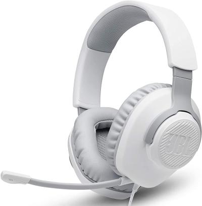 JBL QUANTUM 100 Slušalice, Bele