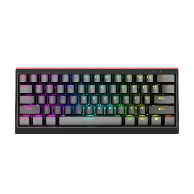 Marvo Hecate 61R KG962 Gejming tastatura Mehanička RGB osvetljenje USB povezivanje, Crna