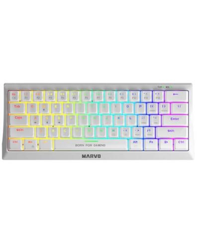 Marvo KG962 Mehanička gaming tastatura, Bela