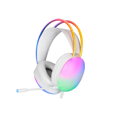 Наушники с микрофоном Xtrike GH511 прозрачные