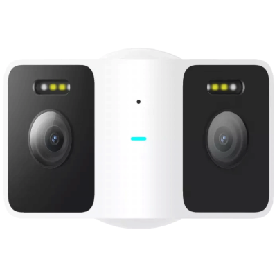 Xiaomi Mi CW100 dvostruka IP kamera 2K WiFi BT AI detekciјa slot za micro SD karticu IP67, Bela
