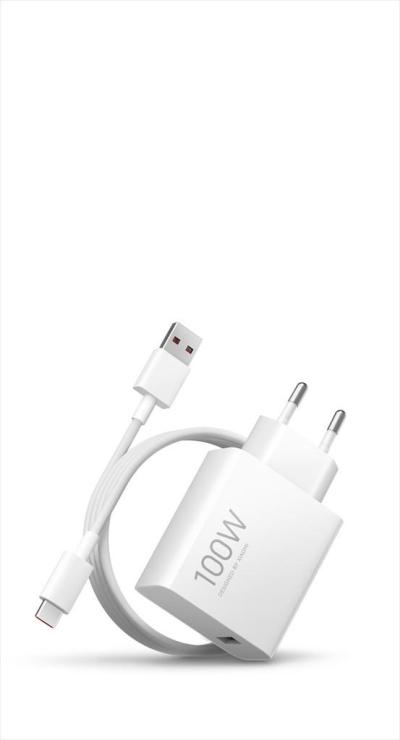 Xiaomi Bhr095Veu punjač za telefon Xiaomi Combo (USB-A) 100W kabl za prenos podataka Type-C 100 cm uključen, Crna